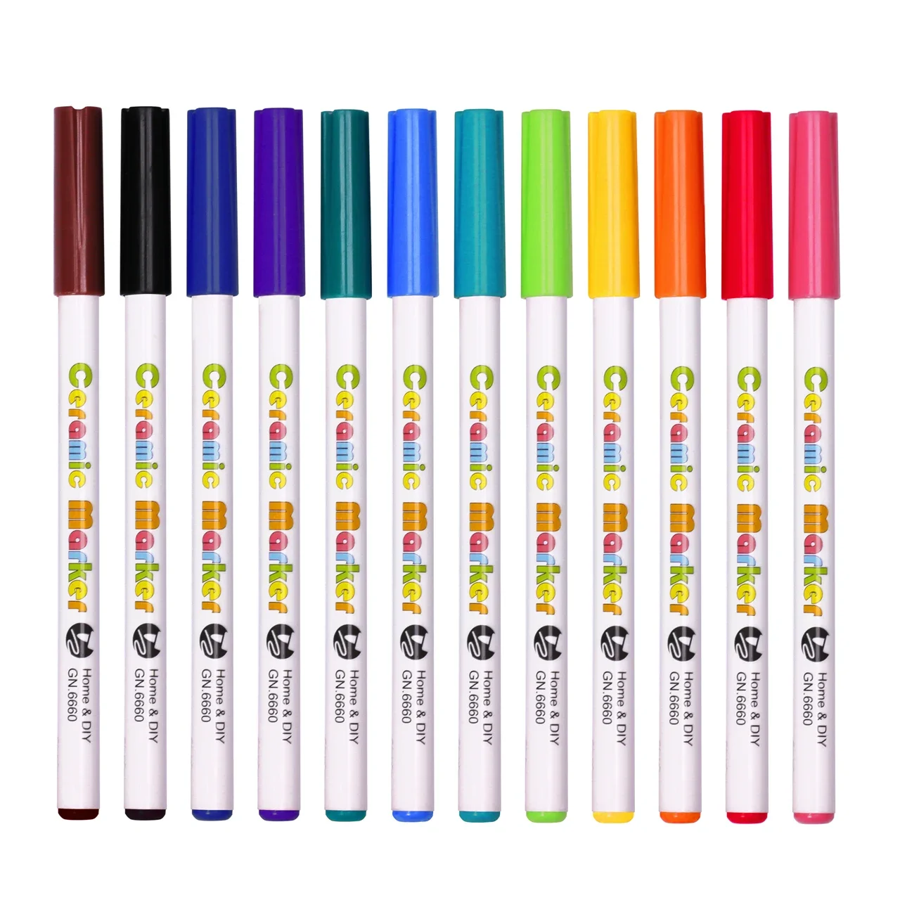 12 Colors High Temperature Oven Baked Ceramic Marker Pen Acrylic Paint Pens for Drawing Rock Stone,Wood, Waterproof Permanent
12 Colors High Temperature Oven Baked Ceramic Marker Pen Acrylic Paint Pens for Drawing Rock Stone,Wood, Waterproof Permanent