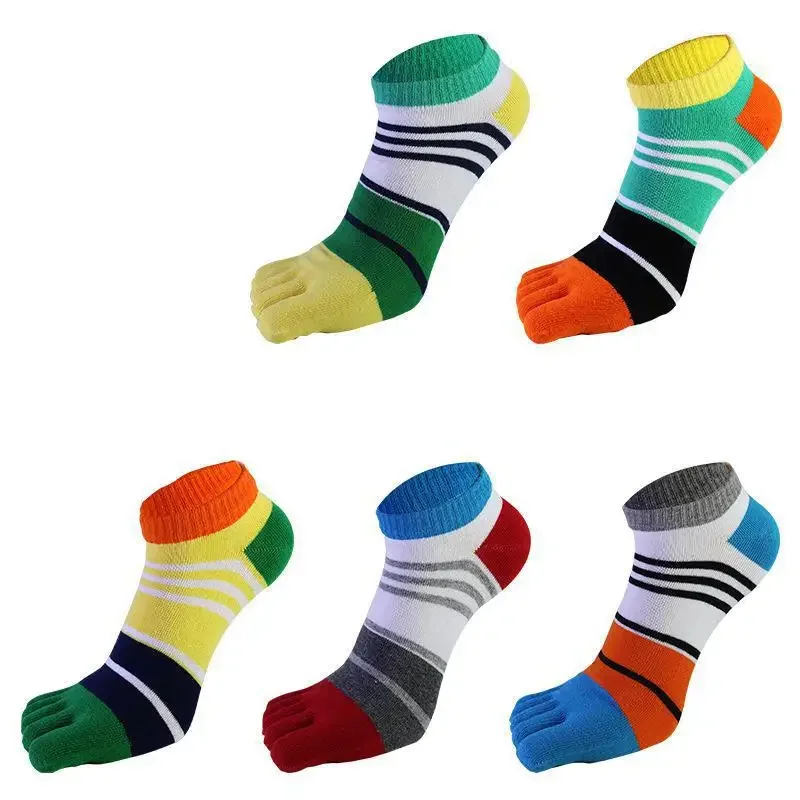 Five-finger Socks Cotton Split-finger Socks Men Four-season Short Tube Low Tube Toe Socks Set 
Five-finger Socks Cotton Split-finger Socks Men Four-season Short Tube Low Tube Toe Socks Set