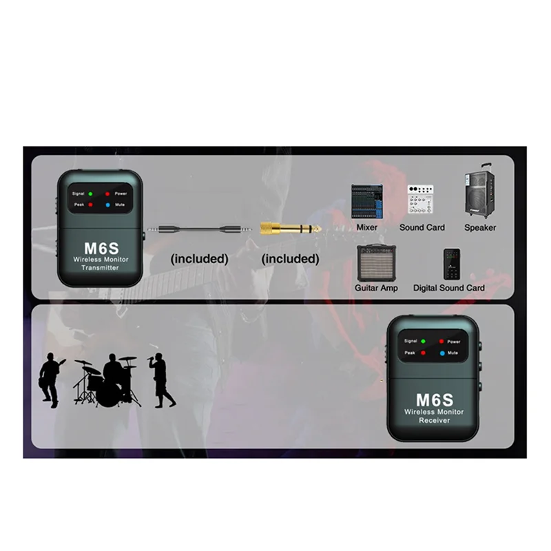 Беспроводная система внутриушного монитора 2,4G, беспроводная система IEM с передатчиком-приемником, автоматическое сопряжение, профессиональный монитор-вкладыш-ABLI
Беспроводная система внутриушного монитора 2,4G, беспроводная система IEM с передатчиком-приемником, автоматическое сопряжение, профессиональный монитор-вкладыш-ABLI