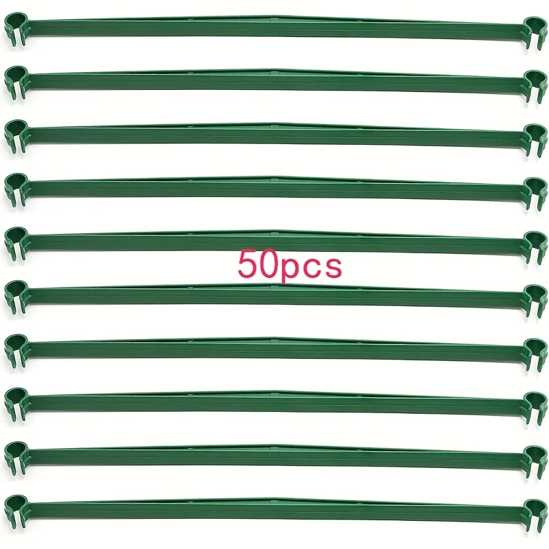 50 X 12-inch Extendable Tomato Cage Support Arms – Durable Plastic Trellis Connectors for Climbing Plants and Vegetables
50 X 12-inch Extendable Tomato Cage Support Arms – Durable Plastic Trellis Connectors for Climbing Plants and Vegetables