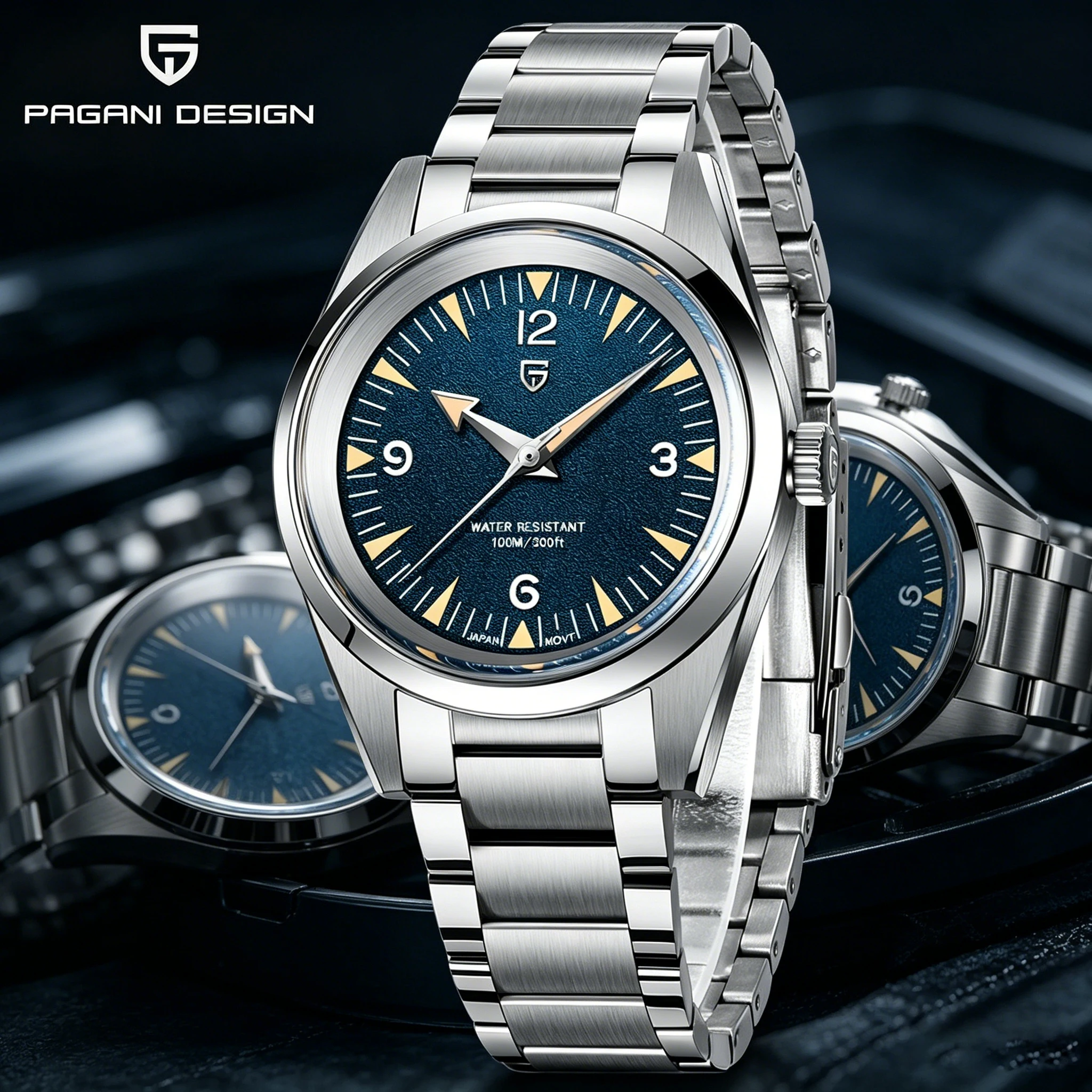 PAGANI DESIGN 2026 New VH31 Casual Men's Quartz Watch Luxury Sapphire Stainless Steel Waterproof 10Bar Luminous C3 reloj hombre
PAGANI DESIGN 2026 New VH31 Casual Men's Quartz Watch Luxury Sapphire Stainless Steel Waterproof 10Bar Luminous C3 reloj hombre