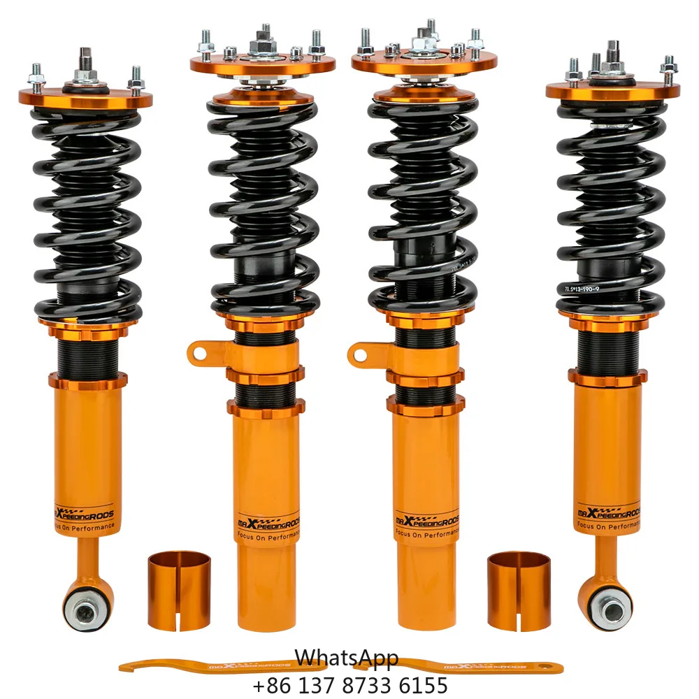 Coilovers Spring & Strut Kit For BMW 5 Series E39 1996 - 2003 Shock Adj Height 520i 523i 520d
Coilovers Spring & Strut Kit For BMW 5 Series E39 1996 - 2003 Shock Adj Height 520i 523i 520d