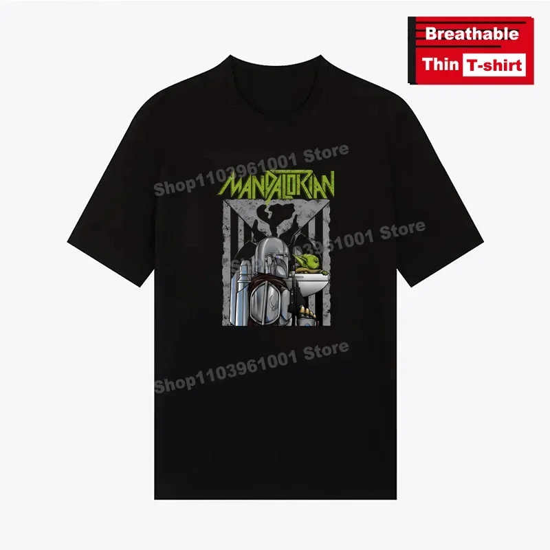 Breathable Thin T-Shirt MANDALORIAN- Classic Retro Style Print Shirts y2k Hip Hop Men's/Women's Casual Street Short Sleeve Tees
Breathable Thin T-Shirt MANDALORIAN- Classic Retro Style Print Shirts y2k Hip Hop Men's/Women's Casual Street Short Sleeve Tees