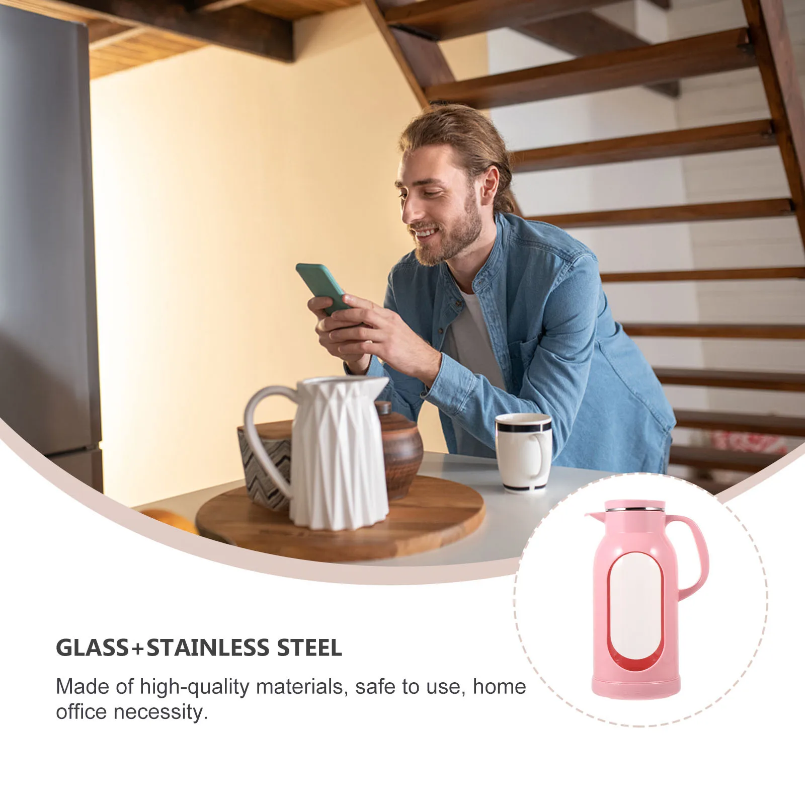 1 шт., прозрачный стеклянный чайник, большая емкость, бутылка для воды, чайник ручной работы, легко чистится, эргономичный дизайн, подарочный стеклянный горшок для воды
1 шт., прозрачный стеклянный чайник, большая емкость, бутылка для воды, чайник ручной работы, легко чистится, эргономичный дизайн, подарочный стеклянный горшок для воды