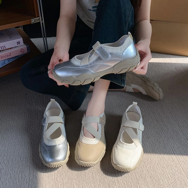 Ballet Mary Jane Shoes Women 2026 Spring French Shallow New Versatile Round Toe Casual Shoes
Ballet Mary Jane Shoes Women 2026 Spring French Shallow New Versatile Round Toe Casual Shoes