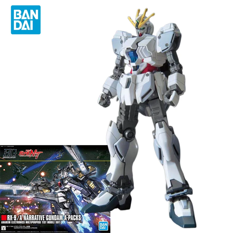 Bandai Genuine GUNDAM HGUC 1/144 RX-9/A NARRATIVE GUNDAM A-PACKS Anime Action Figure Assembly Model Toys Gifts for Children
Bandai Genuine GUNDAM HGUC 1/144 RX-9/A NARRATIVE GUNDAM A-PACKS Anime Action Figure Assembly Model Toys Gifts for Children
