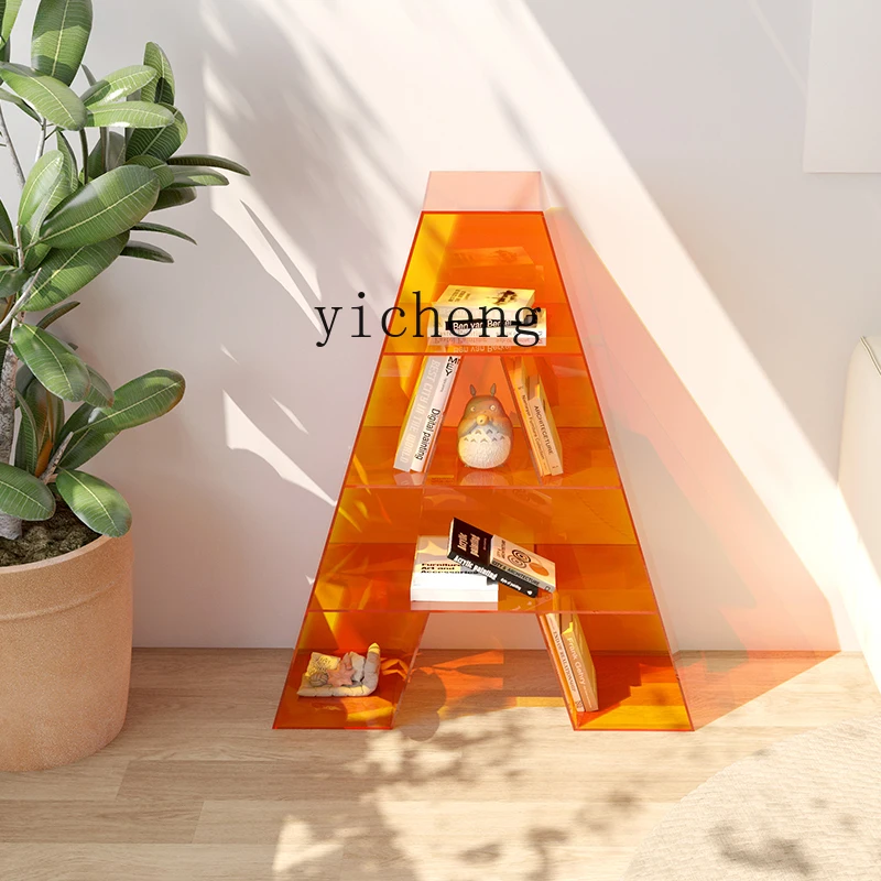 ZK acrylic letter bookshelf floor storage cabinet transparent color display multi-layer low cabinet
ZK acrylic letter bookshelf floor storage cabinet transparent color display multi-layer low cabinet