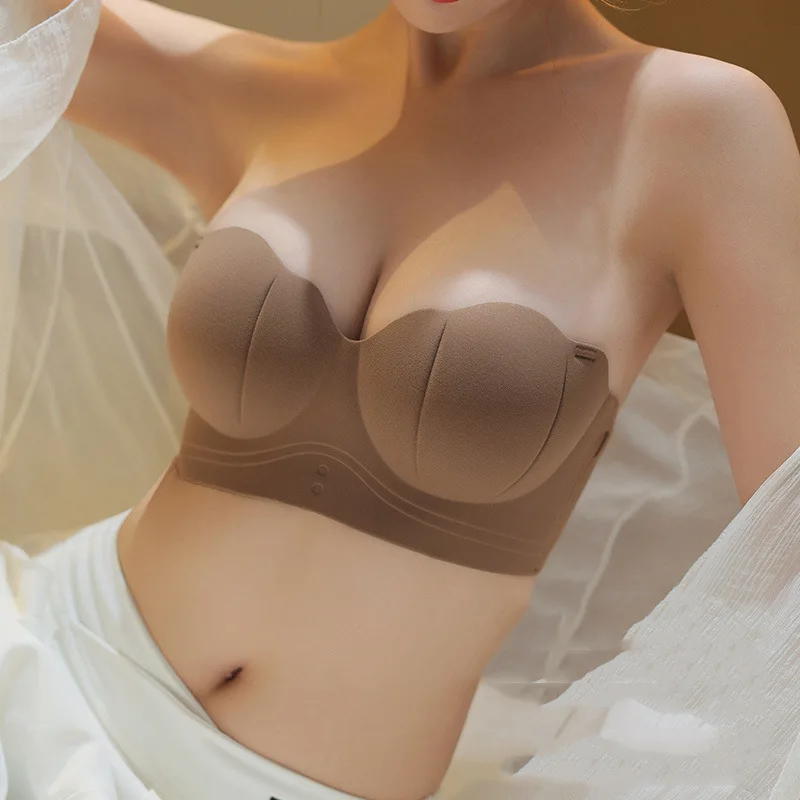 Лучший женский бюстгальтер-невидимка пуш-ап для небольшой груди, с подкладкой, дышащий, высокоэластичный, полукружевной, трансформируемый, с эффектом подтяжки и предотвращения провисания, размеры AB
Лучший женский бюстгальтер-невидимка пуш-ап для небольшой груди, с подкладкой, дышащий, высокоэластичный, полукружевной, трансформируемый, с эффектом подтяжки и предотвращения провисания, размеры AB