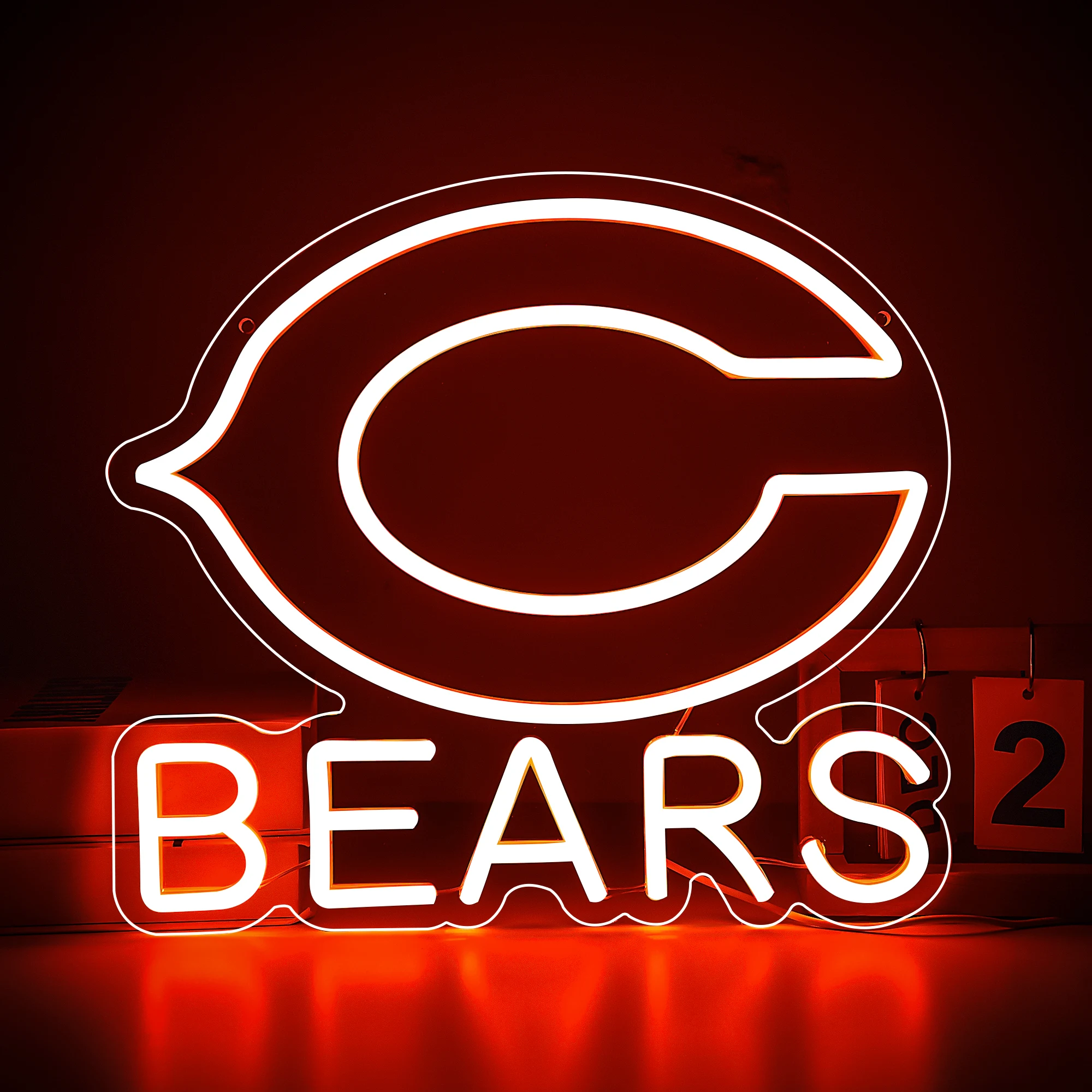Bears Neon Sign for Wall Decor Football Team Led Neon Sign for Party Club Bar Dorm Decor Birthday Gifts for Football Fans
Bears Neon Sign for Wall Decor Football Team Led Neon Sign for Party Club Bar Dorm Decor Birthday Gifts for Football Fans