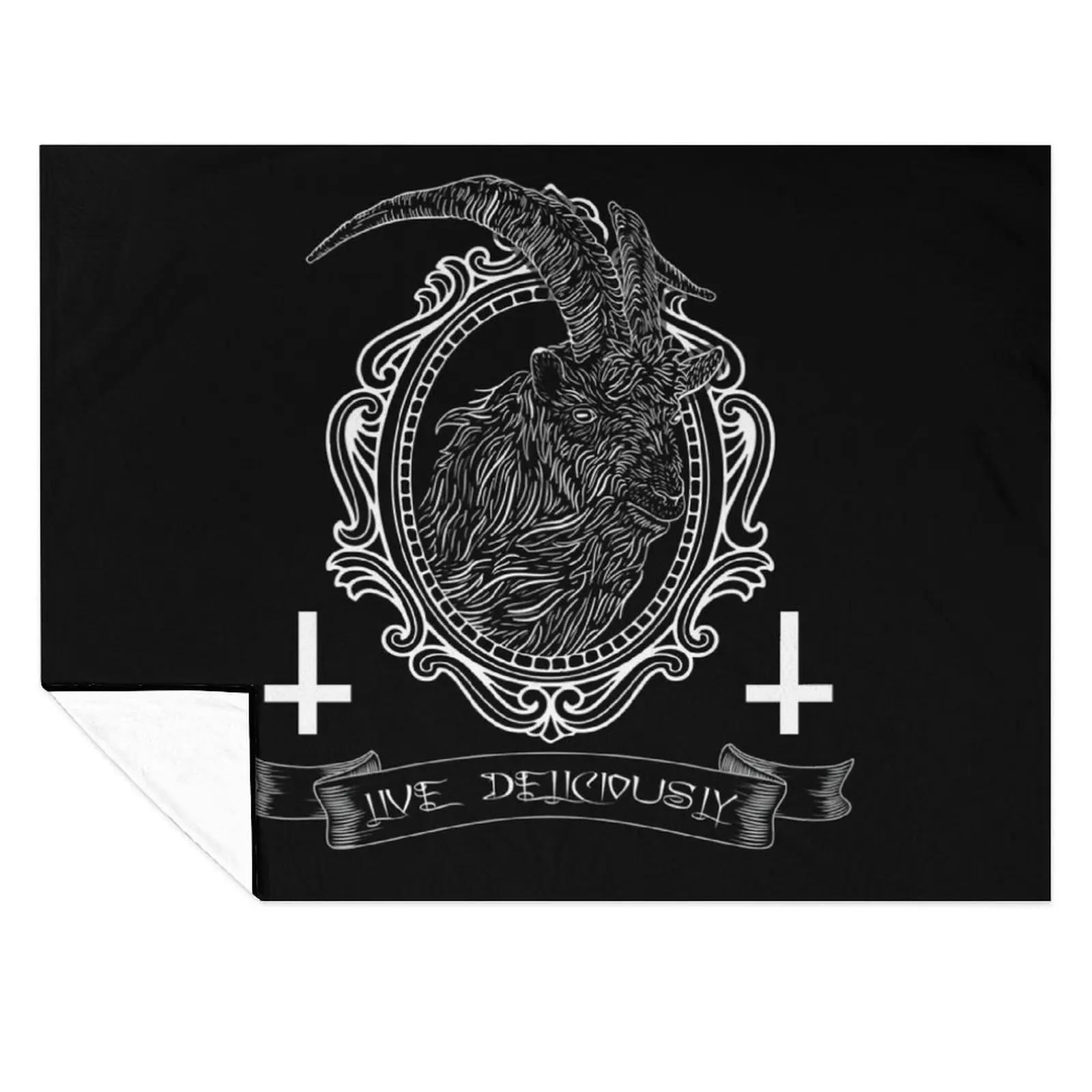 Black Phillip - live deliciously Throw Blanket Luxury Thicken Flannel valentine gift ideas Blankets
Black Phillip - live deliciously Throw Blanket Luxury Thicken Flannel valentine gift ideas Blankets