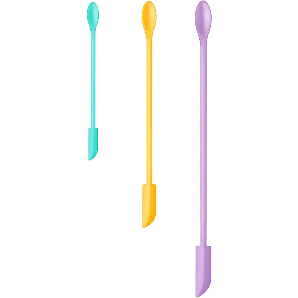 Mini Silicone Spatula Set - Ideal for Beauty Products and Kitchen Use
Mini Silicone Spatula Set - Ideal for Beauty Products and Kitchen Use