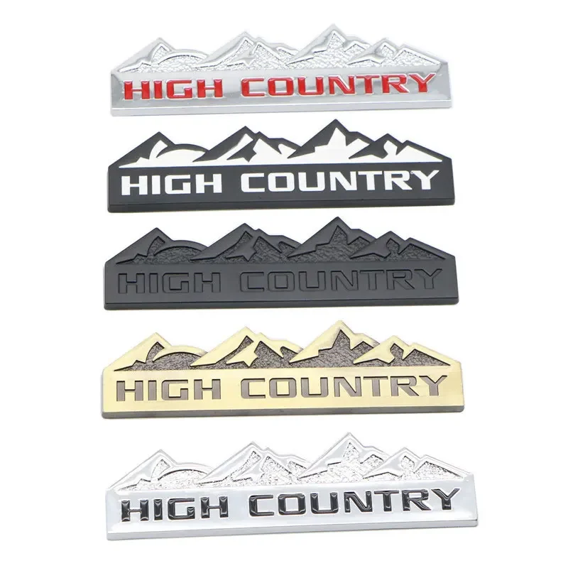 HIGH COUNTRY badge car stickers for car all off-road models Highland area pattern refit car accessories Rear trunk labels
HIGH COUNTRY badge car stickers for car all off-road models Highland area pattern refit car accessories Rear trunk labels
