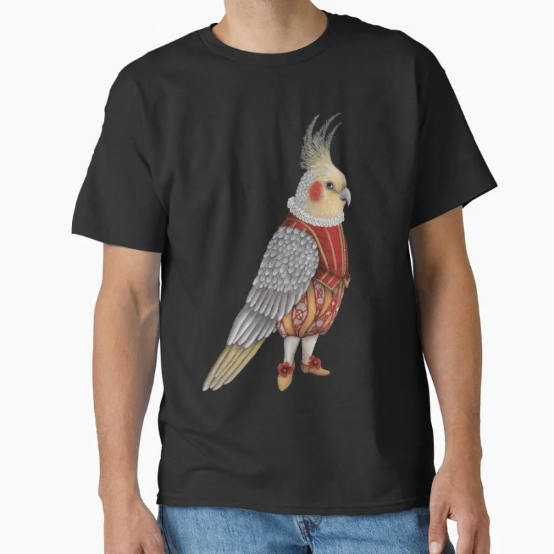 vintage Petit monsieur Maxime Cute cockatiel Funny pet parrot gift T-shirt for bird lover large size tee Adult Tops S-6XL
vintage Petit monsieur Maxime Cute cockatiel Funny pet parrot gift T-shirt for bird lover large size tee Adult Tops S-6XL