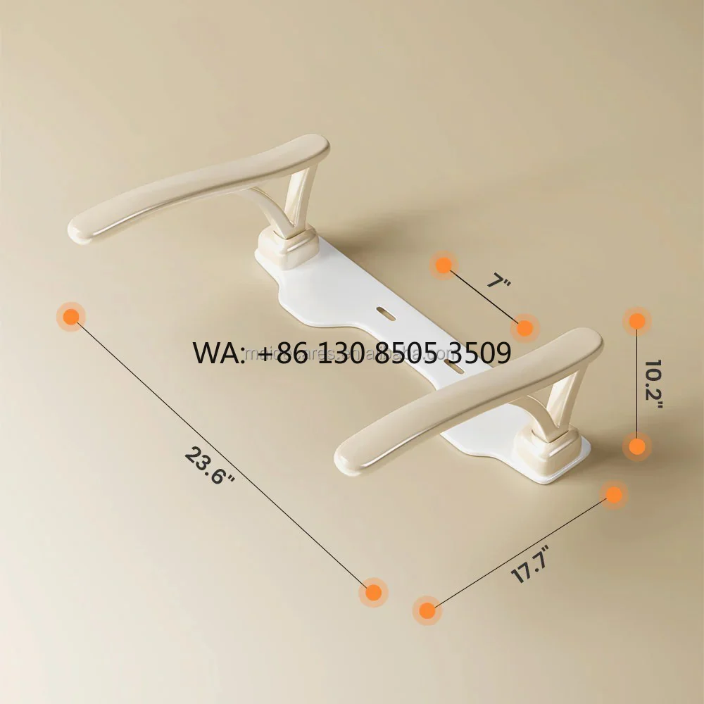 Adjustable Non-Slip Handrails for Elderly Comfortable Bathroom Safety Support Rail Durable Mobility Aid Toilet Safety Frame
Adjustable Non-Slip Handrails for Elderly Comfortable Bathroom Safety Support Rail Durable Mobility Aid Toilet Safety Frame