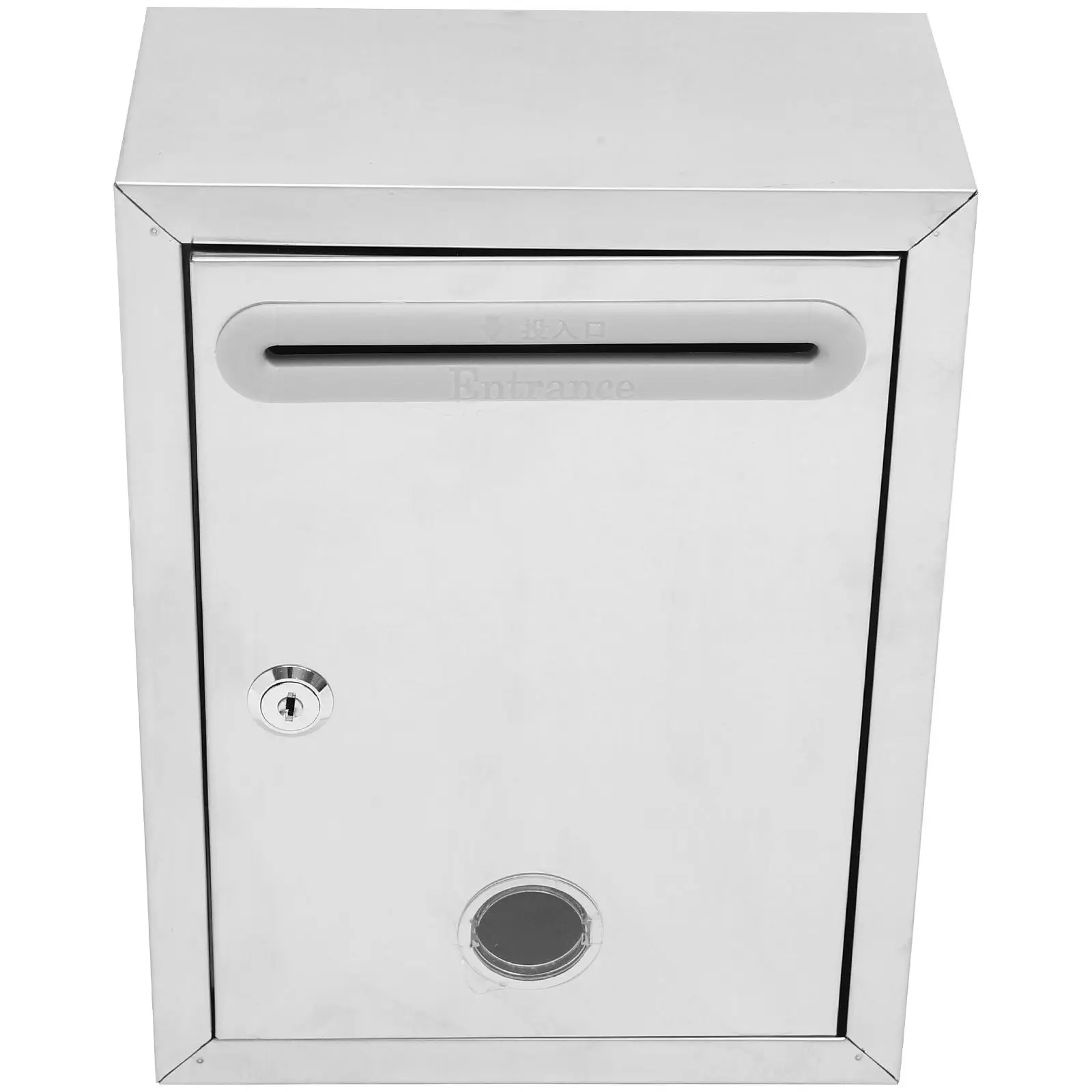 Wall Mounted Mailbox Stainless Steel Complaint Boxes Home Hanging Locking Suggestion Bin Deposit Box Metal Post
Wall Mounted Mailbox Stainless Steel Complaint Boxes Home Hanging Locking Suggestion Bin Deposit Box Metal Post