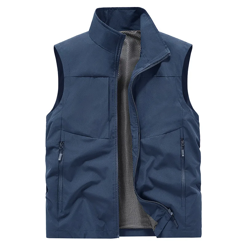 New Summer Men Outdoor Waterproof Quick Drying Cargo Vests Male Thin Mesh Breathable Waistcoats Climbing Sleeveless Jackets 5XL
New Summer Men Outdoor Waterproof Quick Drying Cargo Vests Male Thin Mesh Breathable Waistcoats Climbing Sleeveless Jackets 5XL
