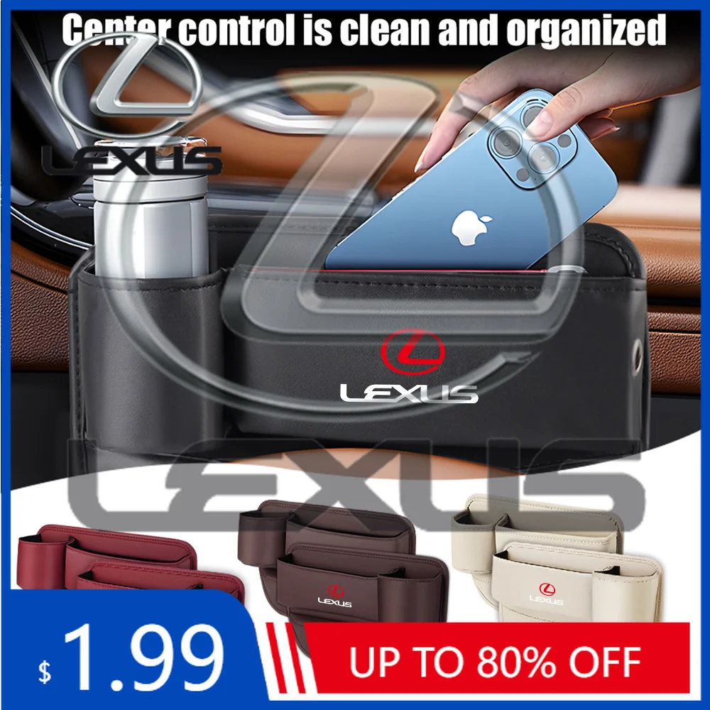 Interior Mouldings 1/2Pcs Car Seat Storage Box With Cup Holder Decoration Accessory For Lexus CT200h NX300h RX330 EX300h F Sport
Interior Mouldings 1/2Pcs Car Seat Storage Box With Cup Holder Decoration Accessory For Lexus CT200h NX300h RX330 EX300h F Sport