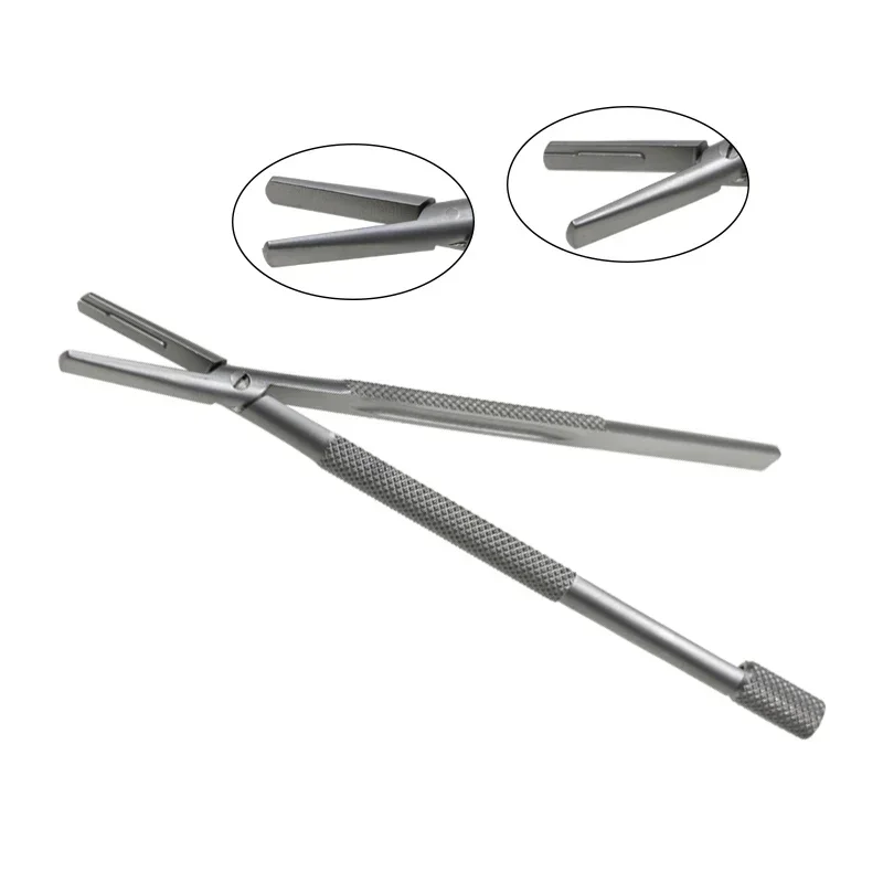 Autoclavable Scalpel Handle Blade Fixation Clamping Holder Eyelid Surgical Tools Ophthalmic Stainless Steel
Autoclavable Scalpel Handle Blade Fixation Clamping Holder Eyelid Surgical Tools Ophthalmic Stainless Steel