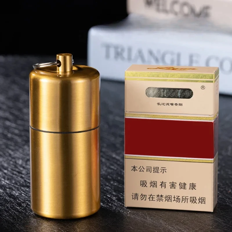 1pcs Metal Cigarette Case with Keychain Portable Mini Waterproof Cigarette Box for Outdoor Travel Tobacco Case
1pcs Metal Cigarette Case with Keychain Portable Mini Waterproof Cigarette Box for Outdoor Travel Tobacco Case