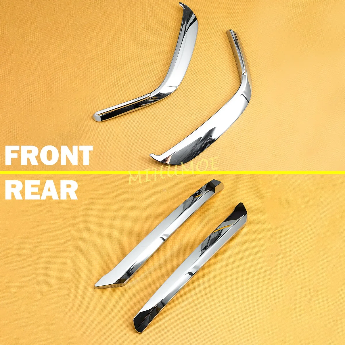 Glossy Chrome Car Front & Rear Fog Light Lamp Cover Trims For 2025-2026 Mazda CX-70 CX70 KJ
Glossy Chrome Car Front & Rear Fog Light Lamp Cover Trims For 2025-2026 Mazda CX-70 CX70 KJ
