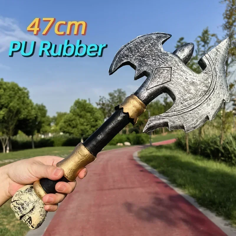 WOW череп berserker топор орк воин топор безопасный реквизит игровая модель из мягкого материала из искусственной кожи детские игрушки
WOW череп berserker топор орк воин топор безопасный реквизит игровая модель из мягкого материала из искусственной кожи детские игрушки