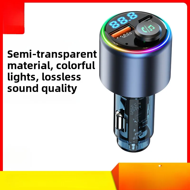 Car MP3 Bluetooth Hands-free Player Car FM Transmitter with QCPD30W Fast Charging Mp3 Bluetooth BC89
Car MP3 Bluetooth Hands-free Player Car FM Transmitter with QCPD30W Fast Charging Mp3 Bluetooth BC89