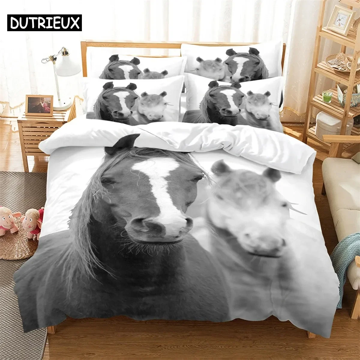 3D digital printing quilt cover pillowcase double bed set cover quilt Soft Microfiber bedding set Animals
3D digital printing quilt cover pillowcase double bed set cover quilt Soft Microfiber bedding set Animals