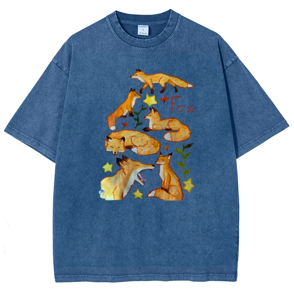 Cute Yellow Fox Print Tee Women's T-Shirt Cunning Cute Animal T-Shirt High Quality Cotton Vintage Multi-color T-Shirt
Cute Yellow Fox Print Tee Women's T-Shirt Cunning Cute Animal T-Shirt High Quality Cotton Vintage Multi-color T-Shirt