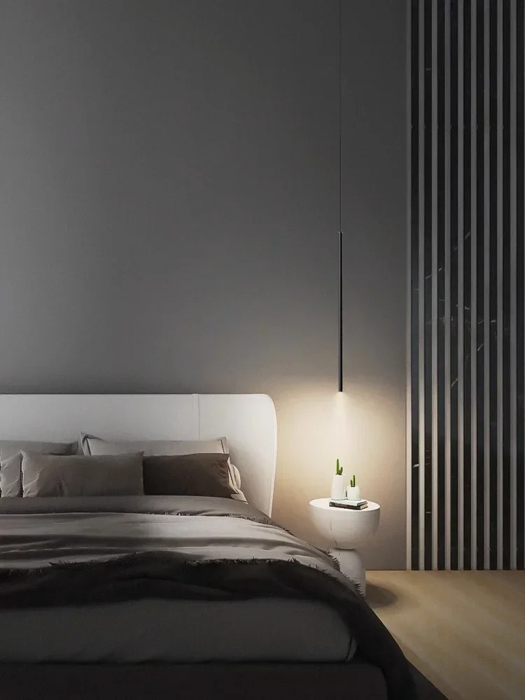 Modern design long pendant light bedroom bedside reading LED pendant light living room coffee room decoration lighting fixtures
Modern design long pendant light bedroom bedside reading LED pendant light living room coffee room decoration lighting fixtures