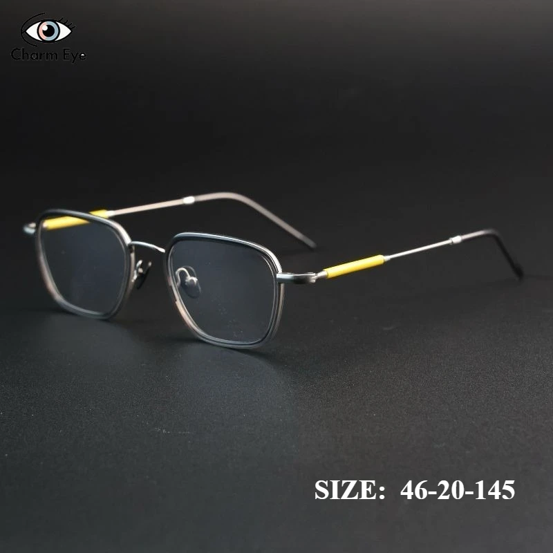 Модные мужские и женские повседневные очки в стиле ретро из чистого титана, японская полнокадровая оправа для очков, очки для очков с большим лицом, близорукостью, очки для чтения с защитой от синего света
Модные мужские и женские повседневные очки в стиле ретро из чистого титана, японская полнокадровая оправа для очков, очки для очков с большим лицом, близорукостью, очки для чтения с защитой от синего света
