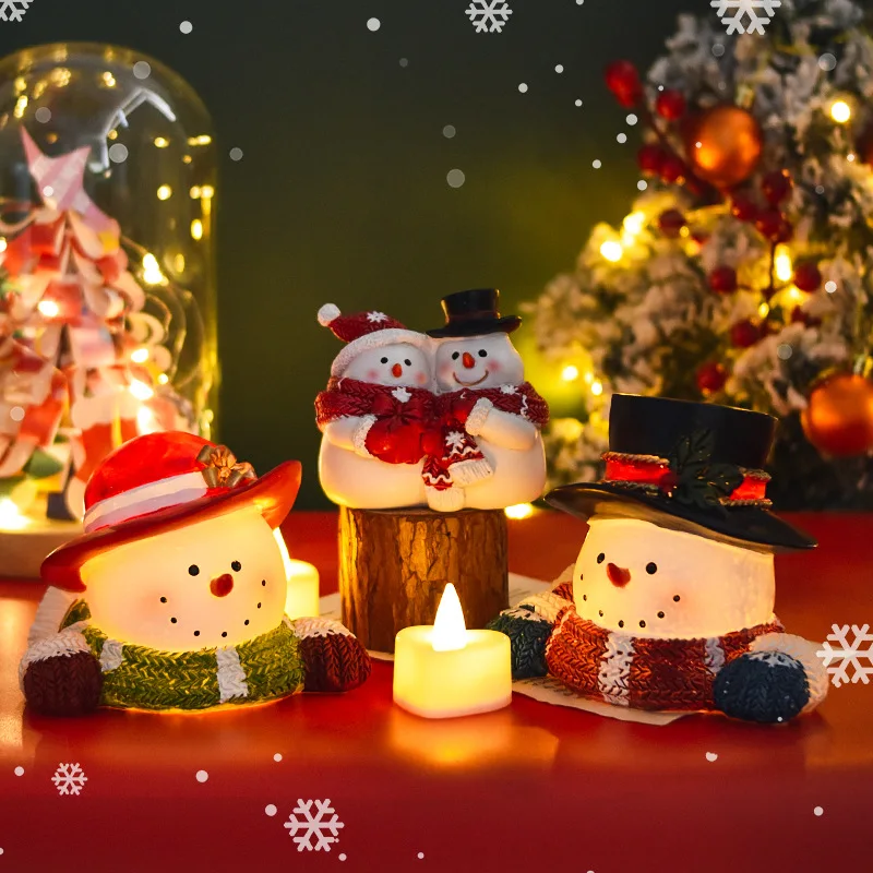 Creative Christmas snowman decoration ornaments home children's room desktop Christmas tree decoration Christmas gift sculpture
Creative Christmas snowman decoration ornaments home children's room desktop Christmas tree decoration Christmas gift sculpture