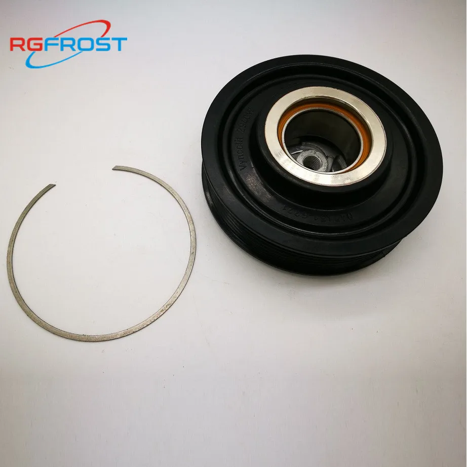 Auto AC Compressor Clutch for VW Outside dia 115/110 High 40 6pk 35BD5222 8E0 260 805AS/8E0 260 805AJ
Auto AC Compressor Clutch for VW Outside dia 115/110 High 40 6pk 35BD5222 8E0 260 805AS/8E0 260 805AJ