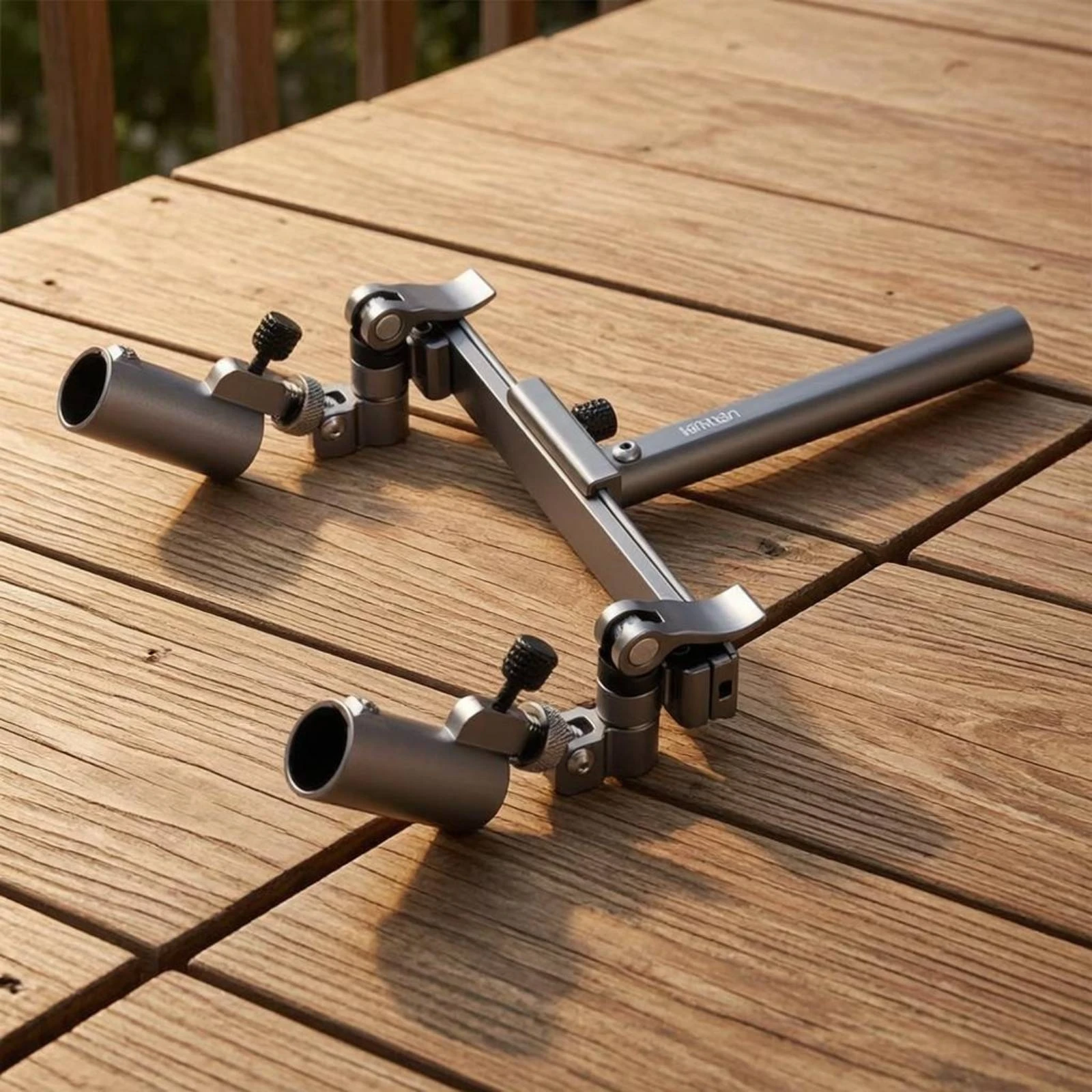 Double Rod Holder Anti-Slip Adjustable Fishing Rod Holder Double Fishing Pole Mount 360° Rotation Compact
Double Rod Holder Anti-Slip Adjustable Fishing Rod Holder Double Fishing Pole Mount 360° Rotation Compact