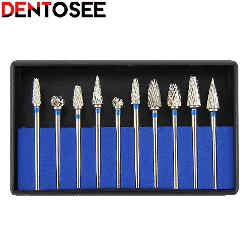10Pcs Durable Tungsten Steel Dental Drill Burs Polishing and Grinding Tool for High Speed Handpiece Tool Dentist Equipment
10Pcs Durable Tungsten Steel Dental Drill Burs Polishing and Grinding Tool for High Speed Handpiece Tool Dentist Equipment