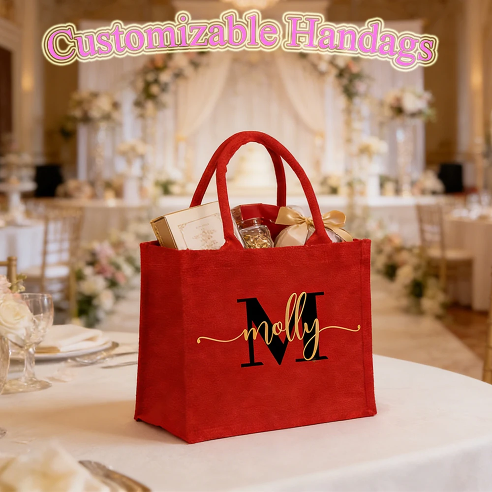 Custom Gift Bag Chic Reusable Tote For Bachelorette Party Bridal Luncheon Gifts Customized Bridesmaid Name Wedding Linen Bag
Custom Gift Bag Chic Reusable Tote For Bachelorette Party Bridal Luncheon Gifts Customized Bridesmaid Name Wedding Linen Bag