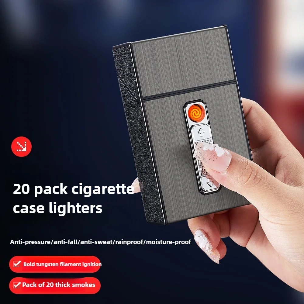 20 толстых портсигар с вольфрамовым проводом, зажигалка с зарядкой через USB, уличные водонепроницаемые и влагостойкие электрические зажигалки 8,00 мм
20 толстых портсигар с вольфрамовым проводом, зажигалка с зарядкой через USB, уличные водонепроницаемые и влагостойкие электрические зажигалки 8,00 мм