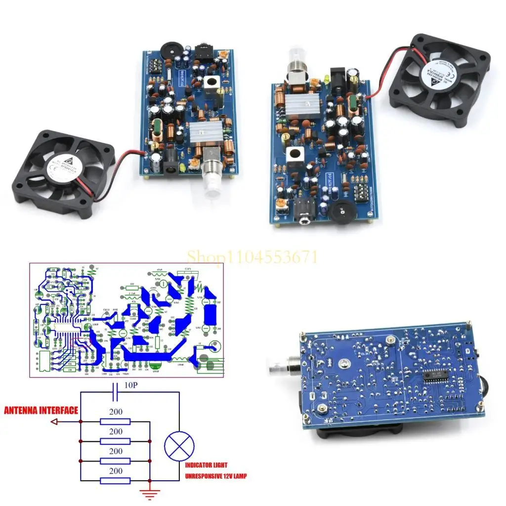 Best Seller Portable FM Radio Transmitter With DC6 12V Input For Clear Stereo Sound Broadcasting Transmitter Module
Best Seller Portable FM Radio Transmitter With DC6 12V Input For Clear Stereo Sound Broadcasting Transmitter Module