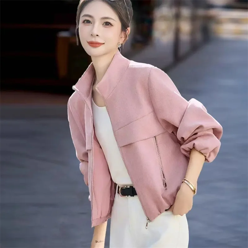 Spring Autumn Fashion Short Jacket Women's Coat 2026 New Casual Versatile Jacket Top Outerwear Korean Women Receive High Praise
Spring Autumn Fashion Short Jacket Women's Coat 2026 New Casual Versatile Jacket Top Outerwear Korean Women Receive High Praise