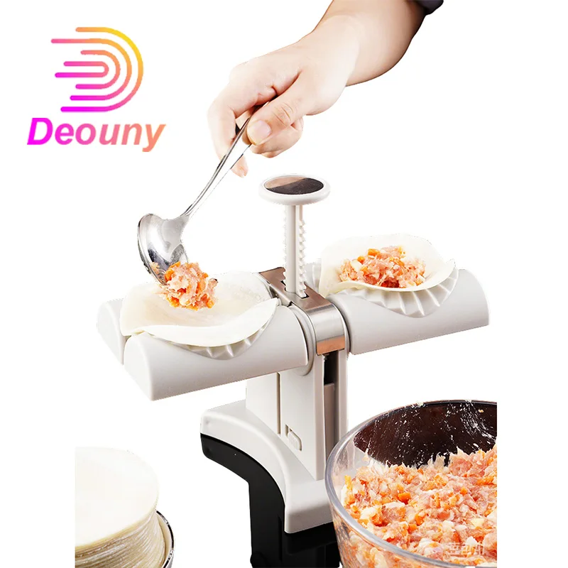 DEOUNY Household Manual Pressing Automatic Dumpling Making Tool Small Dumpling Making Mold Kitchen Accessories Dumpling Maker
DEOUNY Household Manual Pressing Automatic Dumpling Making Tool Small Dumpling Making Mold Kitchen Accessories Dumpling Maker