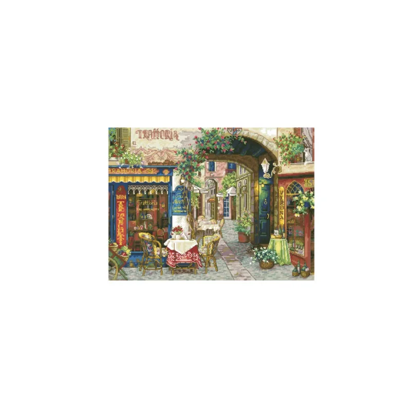 Merejka_K161 Cafe 57-45 Cross Stitch Set Cross-stitch Kit Embroidery Needlework Craft Packages Cotton Fabric Floss
Merejka_K161 Cafe 57-45 Cross Stitch Set Cross-stitch Kit Embroidery Needlework Craft Packages Cotton Fabric Floss