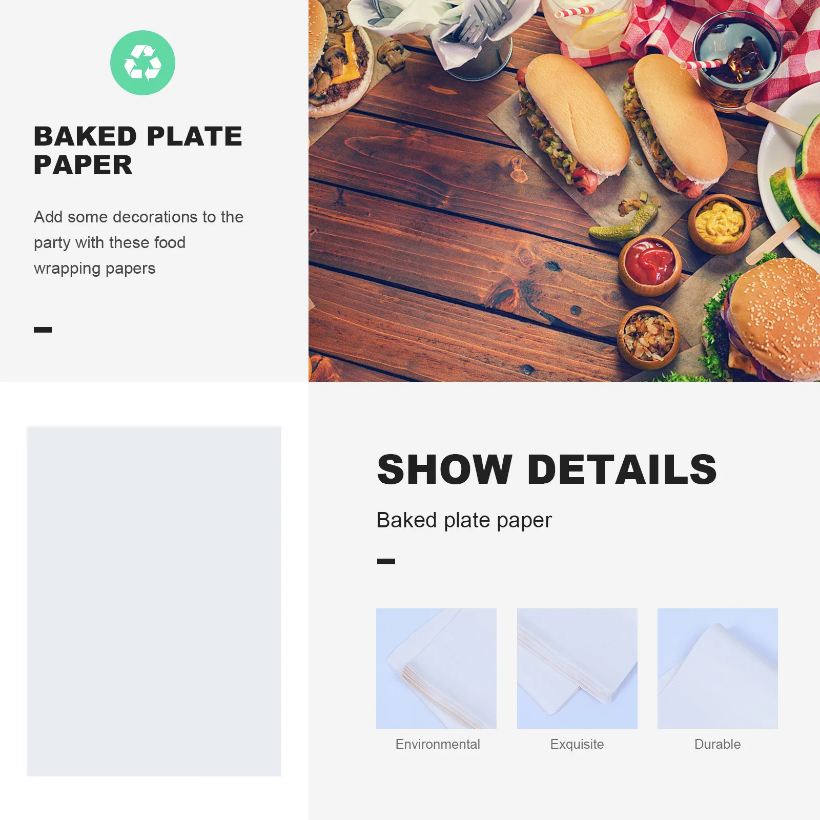 100 pcs Baking Paper Parchment Liners Non-Stick Flat Cut Grease Proof For Mini Gift Bags Crafts Decoration Wrapping
100 pcs Baking Paper Parchment Liners Non-Stick Flat Cut Grease Proof For Mini Gift Bags Crafts Decoration Wrapping