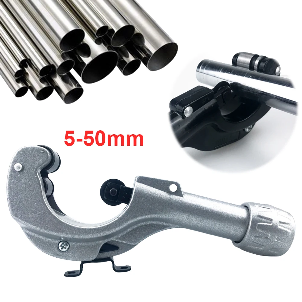 Труборез 5-50 мм для медных и стальных труб, шлангов, водопроводных труб
Труборез 5-50 мм для медных и стальных труб, шлангов, водопроводных труб