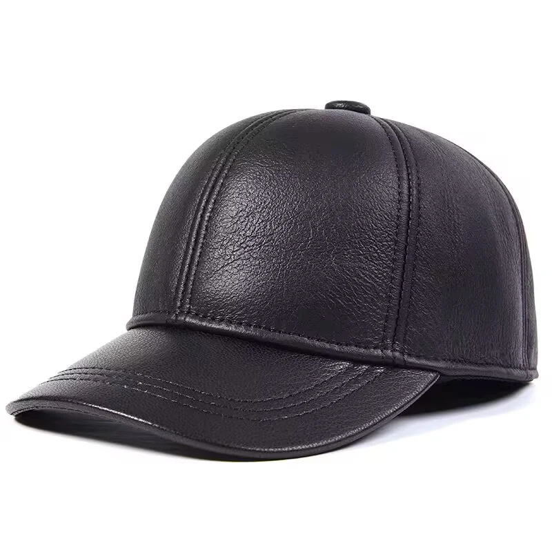 Sales Winter men brown/black Color Real Leather Baseball Caps Men Ladies Youth Duck Tongue Wamr Hats Hip Pop Bonnet Femme
Sales Winter men brown/black Color Real Leather Baseball Caps Men Ladies Youth Duck Tongue Wamr Hats Hip Pop Bonnet Femme