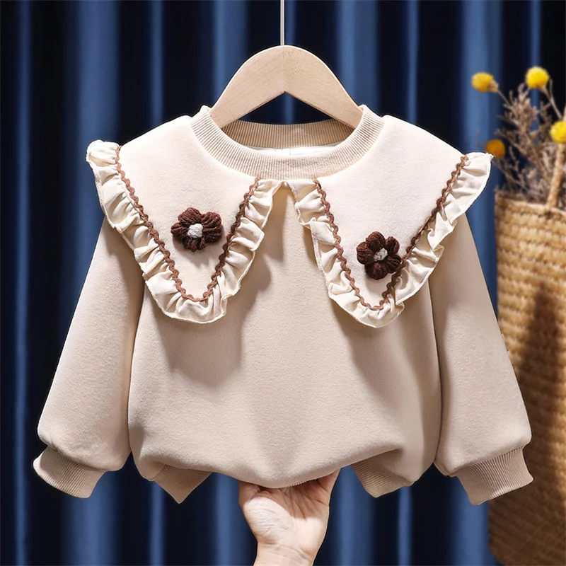 Girls Hoodies Sweatshirts Cotton Tops Overcoat 2023 Khaki Spring Autumn Windproof Kids Long Sleeve Children's Clothing
Girls Hoodies Sweatshirts Cotton Tops Overcoat 2023 Khaki Spring Autumn Windproof Kids Long Sleeve Children's Clothing
