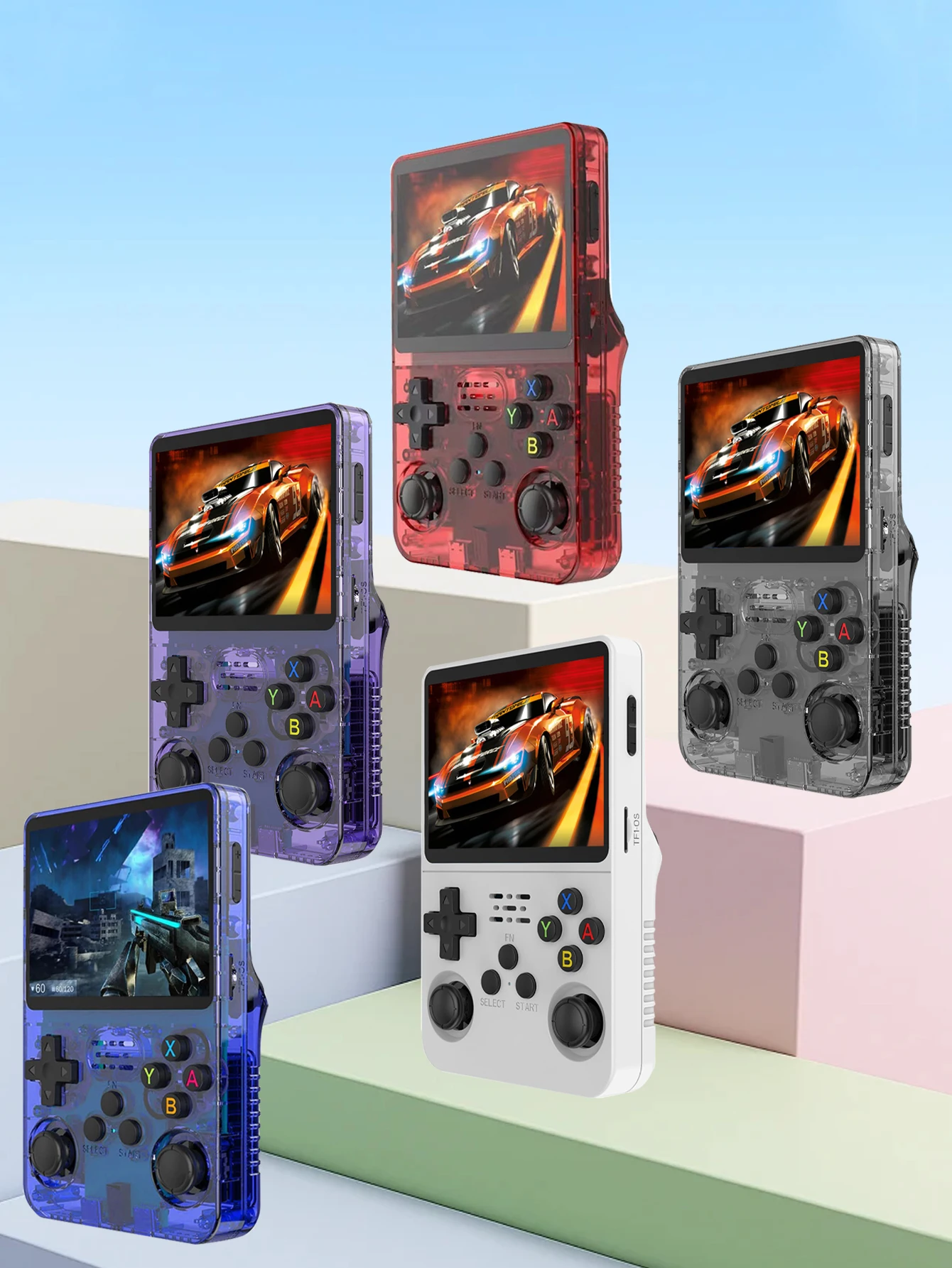 R36S retro video game console, 3.5-inch IPS screen, ultra-portable pocket mobile game console, 64 128GB games
R36S retro video game console, 3.5-inch IPS screen, ultra-portable pocket mobile game console, 64 128GB games