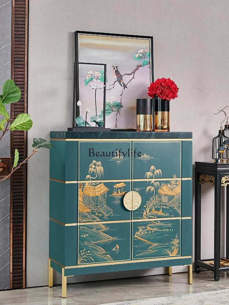 FG28Thin Modern Chinese French Style Household Light Luxury Hallway Shoe Cabinet Integrated Balcony Locker
FG28Thin Modern Chinese French Style Household Light Luxury Hallway Shoe Cabinet Integrated Balcony Locker