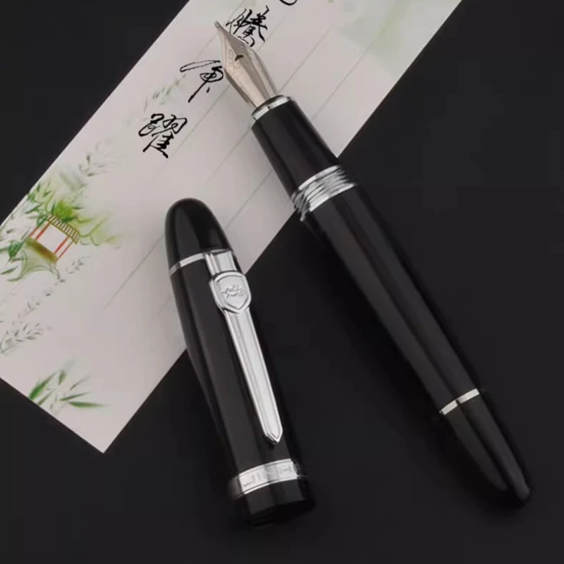 Jinhao Three-Layer Long Sword Grinding 3.0mm Nib Fountain Pen Mooth-Writing Extra-Large Iridium Nib Luxury Collection Stationery
Jinhao Three-Layer Long Sword Grinding 3.0mm Nib Fountain Pen Mooth-Writing Extra-Large Iridium Nib Luxury Collection Stationery