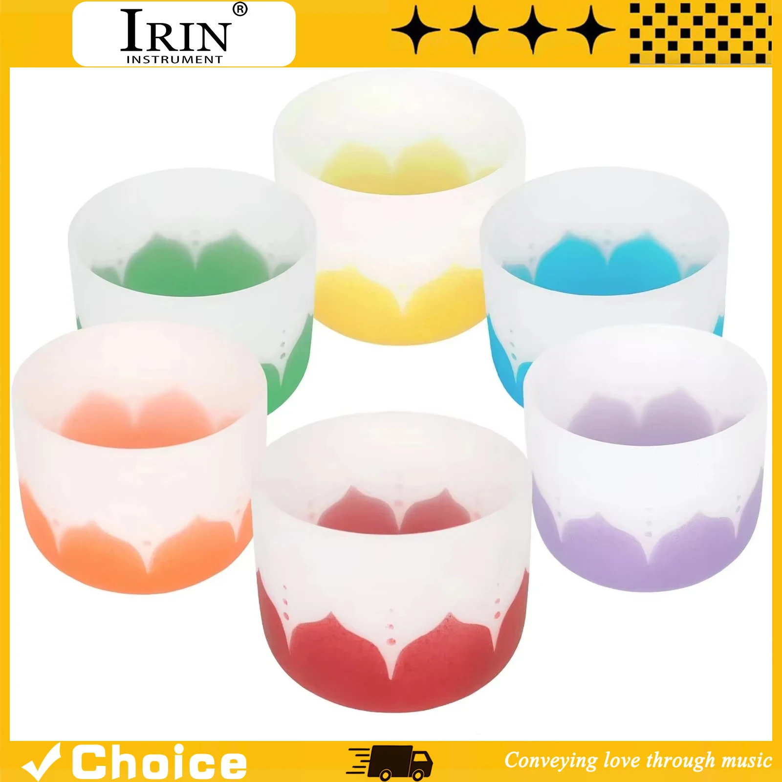Singing Bowl Matte 8 Inch Quartz Crystal Music Bowl for Stress Relief Yoga Meditation Sound Healing with Mallet Rubber Ring
Singing Bowl Matte 8 Inch Quartz Crystal Music Bowl for Stress Relief Yoga Meditation Sound Healing with Mallet Rubber Ring