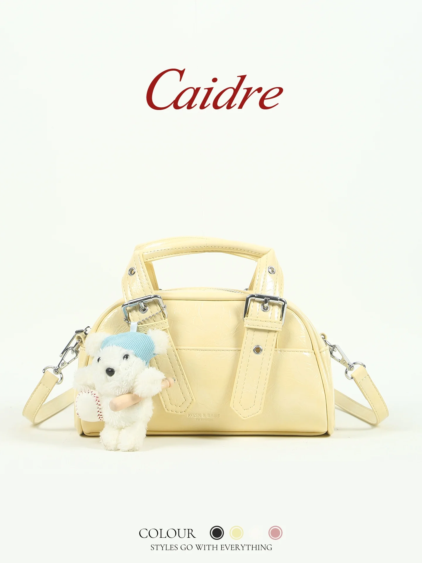 Caidre Adorable Pillow Shaped Shoulder Bag Women's Commuter Boston Bag Crossbody Single Strap Zipper Closure Fashionable PU L...
Caidre Adorable Pillow Shaped Shoulder Bag Women's Commuter Boston Bag Crossbody Single Strap Zipper Closure Fashionable PU L...