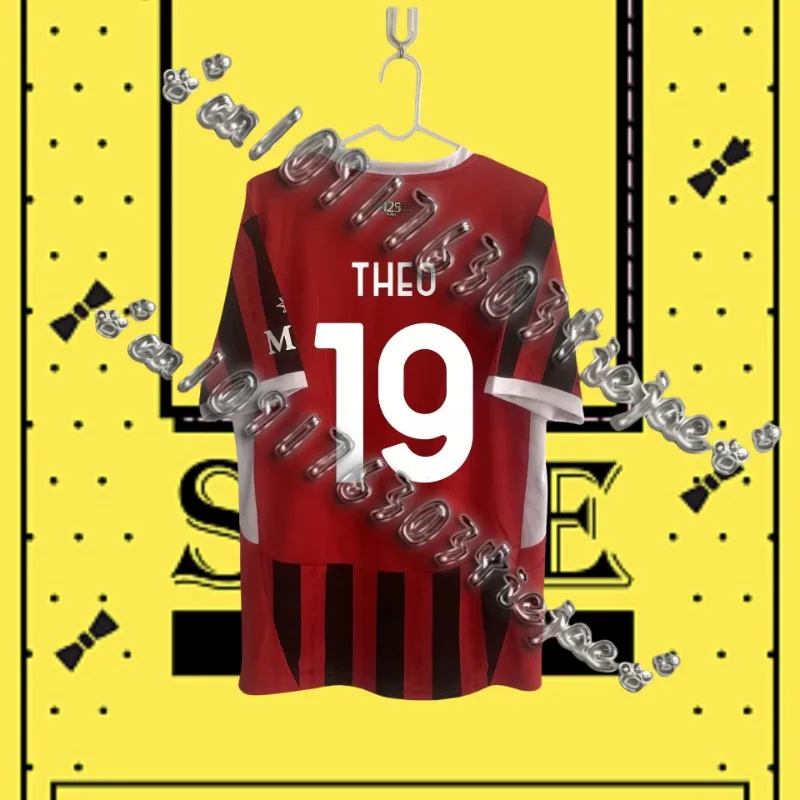 AC Milan Jersey 2425 Home No. 9 Giroud No. 10 Leo No. 19 Theo Morata No. 7 Football Jersey Fans
AC Milan Jersey 2425 Home No. 9 Giroud No. 10 Leo No. 19 Theo Morata No. 7 Football Jersey Fans